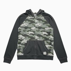 Camo Kids Hoodie Jacket